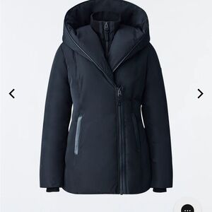 Mackage Adali down coat with signature Mackage collar